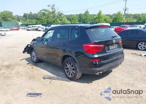 2017 BMW X3 xDrive28I из США, поврежденный, VIN 5UXWX9C32H0T16526